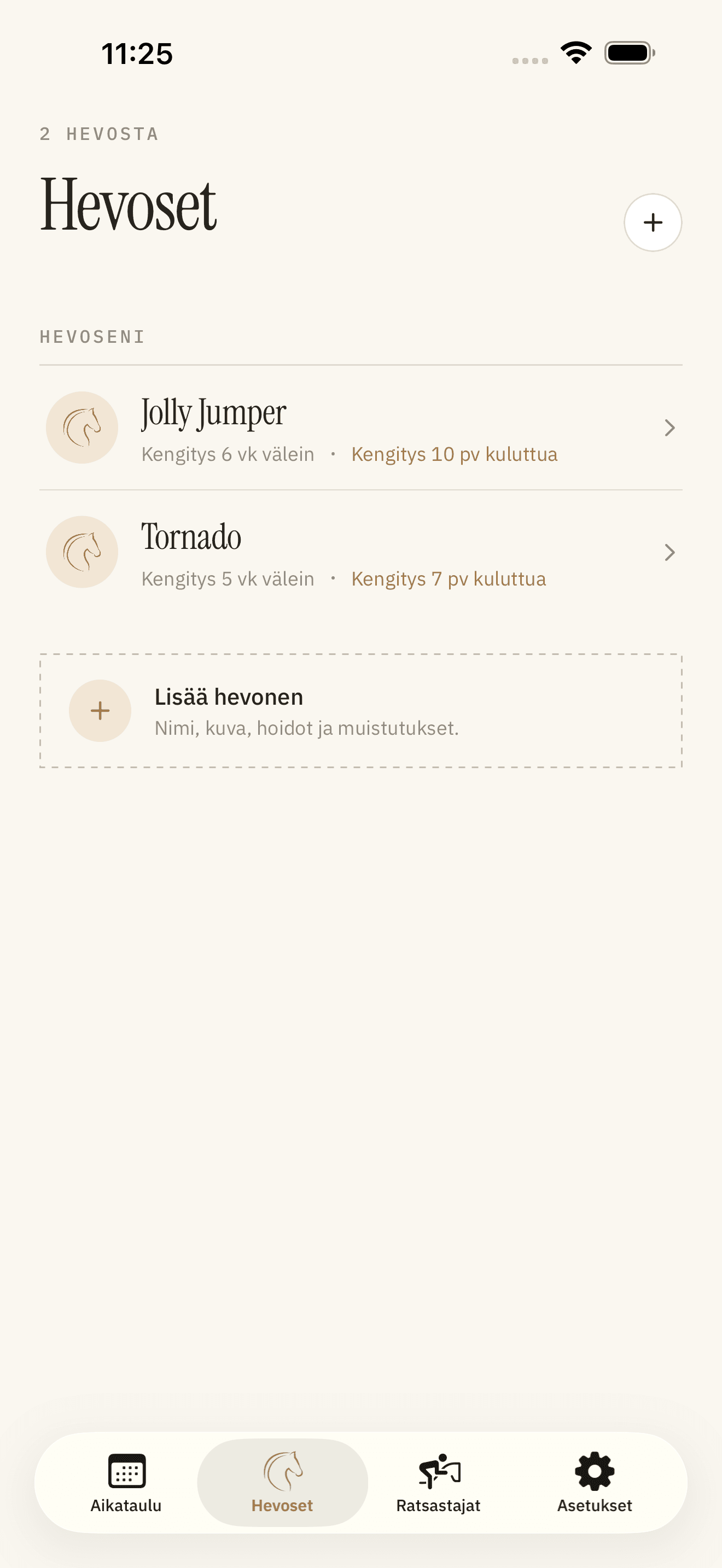 Hevoset